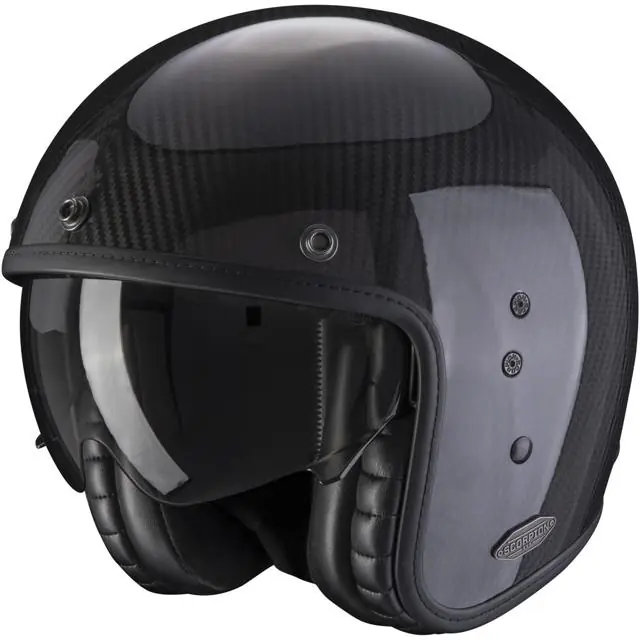 Certifié SCORPION Casque BELFAST CARBON SOLID