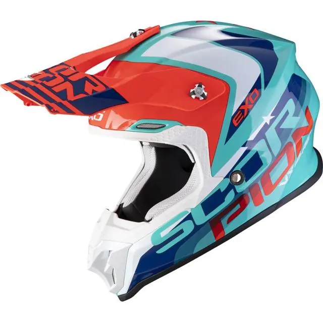 SCORPION Casque cross VX-16 AIR NATION Nouvel Arrivage