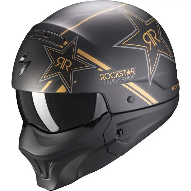 Meilleure Qualité SCORPION Casque EXO-COMBAT EVO ROCKSTAR