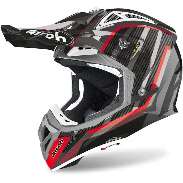 Affaire À Saisir AIROH Casque cross AVIATOR 2.3 AMS² GLOW