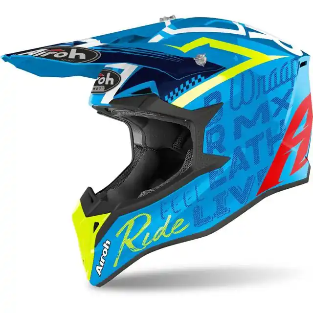 Commander Vite AIROH Casque cross WRAAP STREET