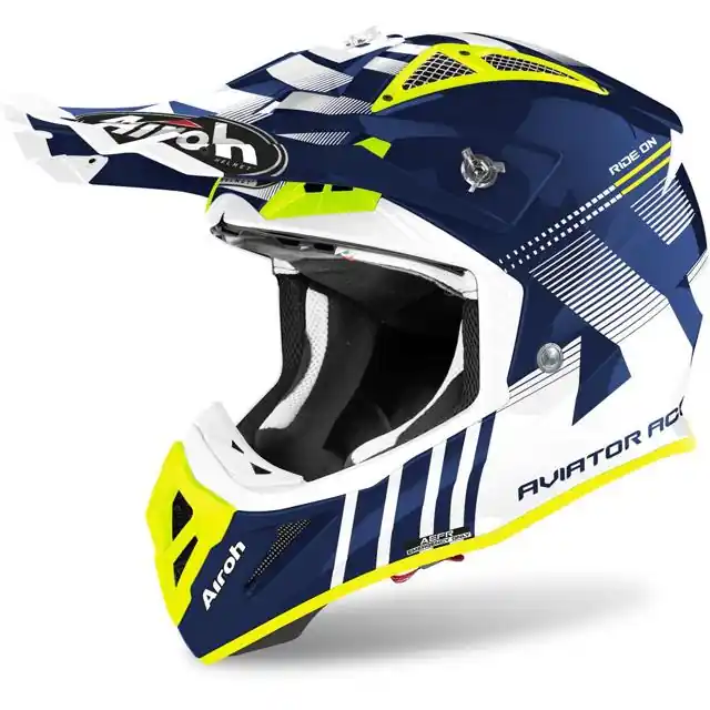 Usine Directe AIROH Casque cross AVIATOR ACE NEMESI