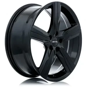 Commander Vite RTX Lund 19x8 5x108 38 63.4 Satin Black