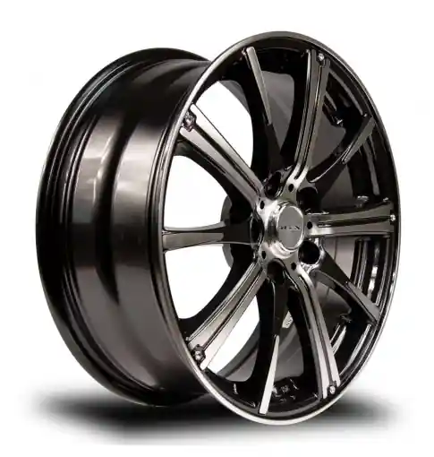 Haute Qualité RTX Spark 15x6 4x100 45 73.1 Black Machined