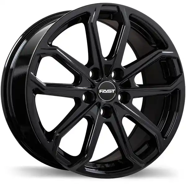 Achat Immédiat Fast Wheels Impression 17x7.5 5x114.3mm +45 67.1 Gloss Black