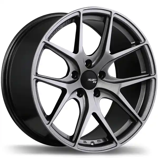 Acheter En Ligne Fast Wheels FC04 19x8.5 5x114.3mm +35 72.6 Titanium