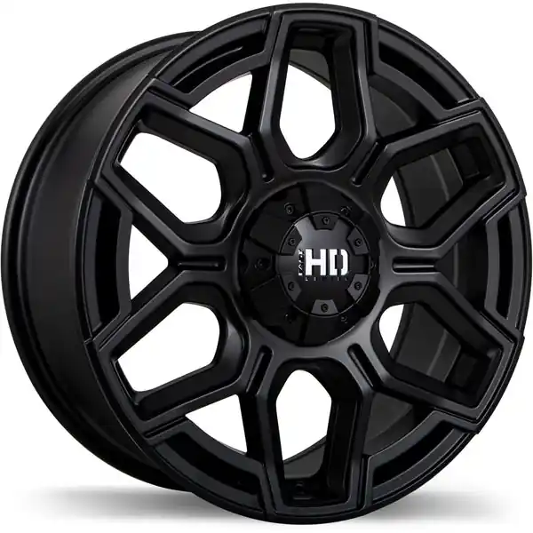 Vente Flash Fast HD Thunder 18x8.0 5x120mm +40 74.1mm Matte Black