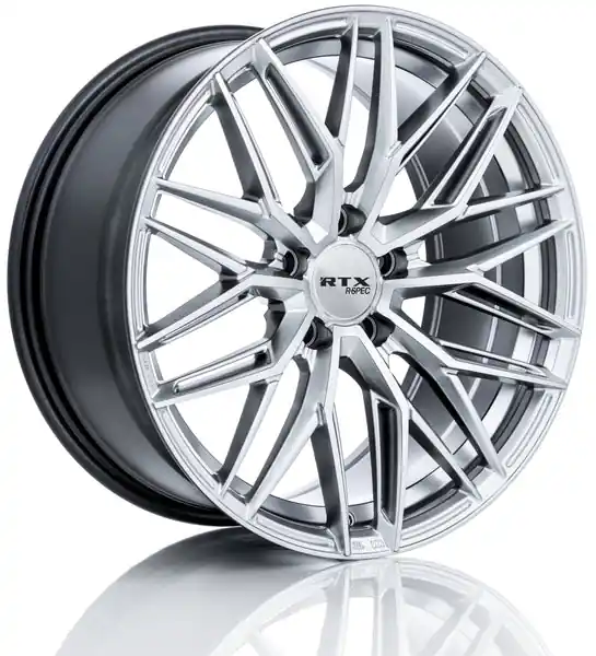 Dernier Modèle RTX Sw20 18x8 5x114.3 45 73.1 Silver With Machined Face