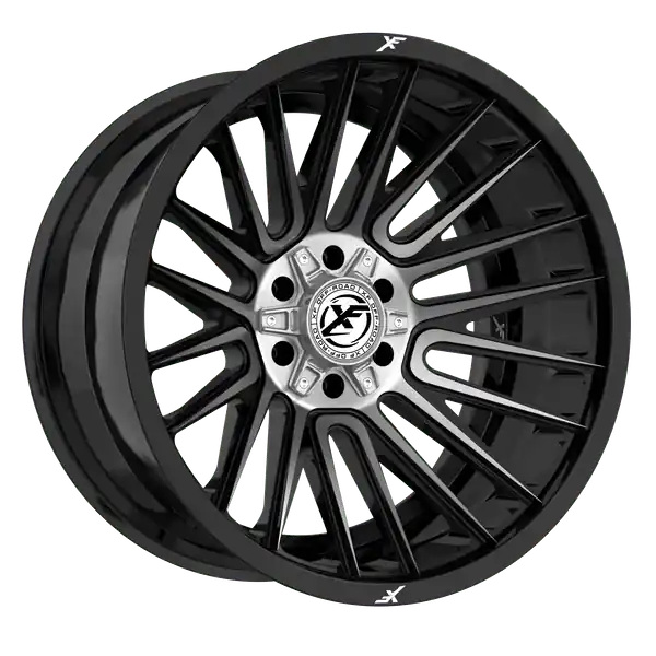XF Offroad XF-234 20x9 5x127 / 5x139.7 12 78.1 Black Brushed Dark Tint Must-Have