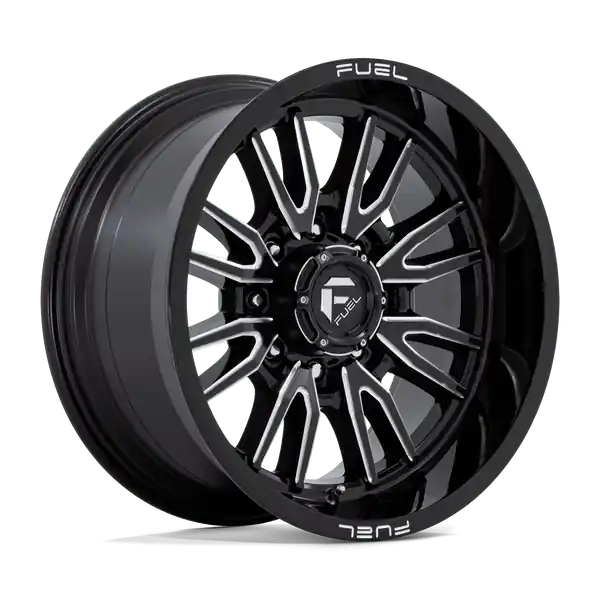 Offre Spéciale Fuel Off-Road D761 Clash 20x10 8x180 -18 124.2 Gloss Black Milled