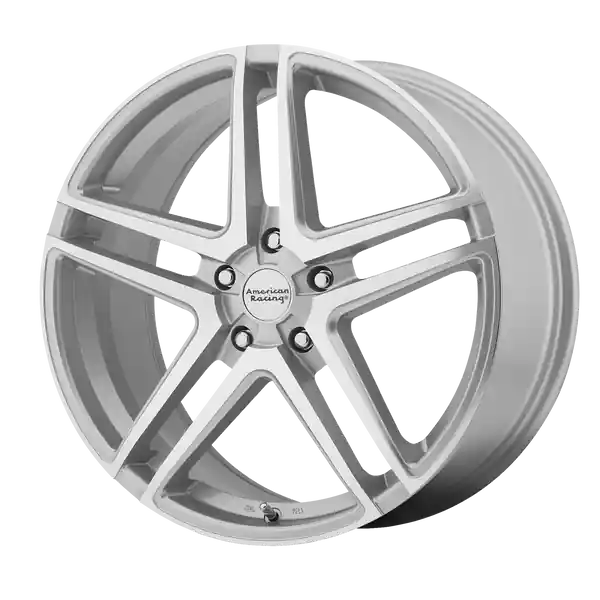 American Racing Ar907 16x7 5x114.3 40 72.56 Bright Silver Machined Face Nouveauté