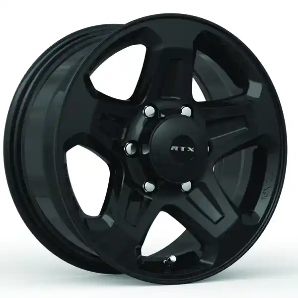 RTX Courier 16x7 6x130 30 84 Gloss Black Bon Plan