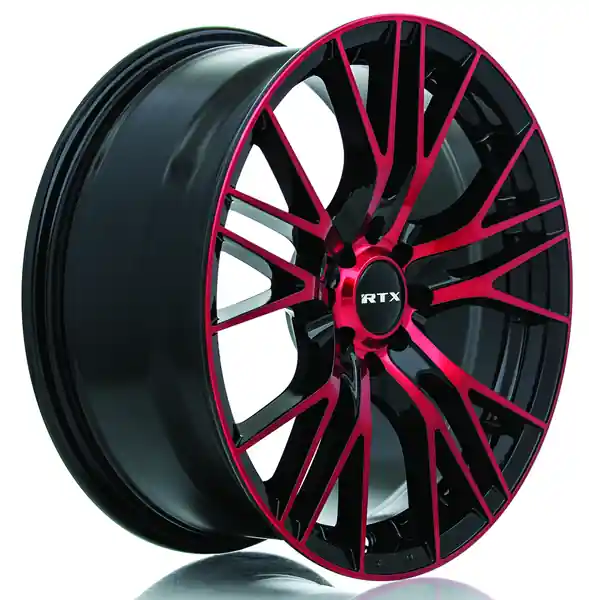 Artisanat RTX Vertex 20x8.5 5x114.3 38 73.1 Black Machined Red