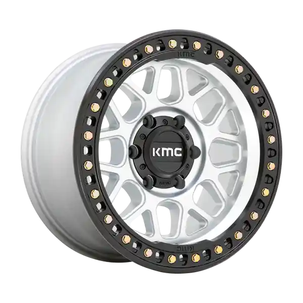 Achat Immédiat KMC Wheels Km549 Grs 18x9 6x139.7 -12 106.1 Machined With Satin Black Lip
