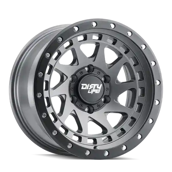 Dirty Life Enigma 9311 17x9 5x127 -12 71.5 Satin Graphite Must-Have