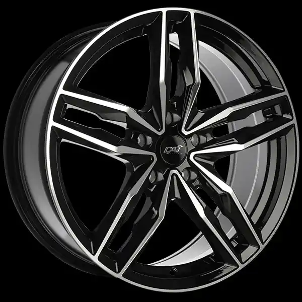 Achat Immédiat DAI Wheels Moda 15x6.5 4x100 40 Classic Gloss Black - Machined Face