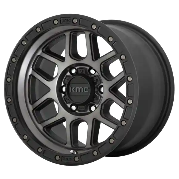 Artisanat KMC Wheels Km544 Mesa 17x9 8x170 18 125.1 Satin Black With Gray Tint