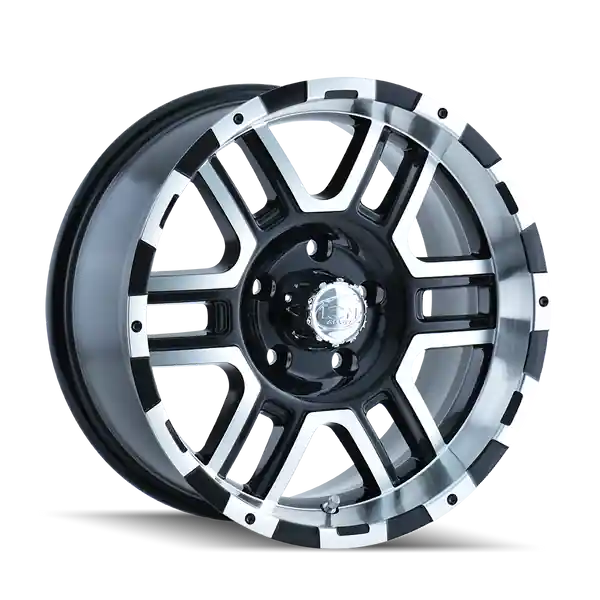 Ion Type 179 17x8 6x127 10 78.3 Black / machined Face / machined Lip Meilleure Vente