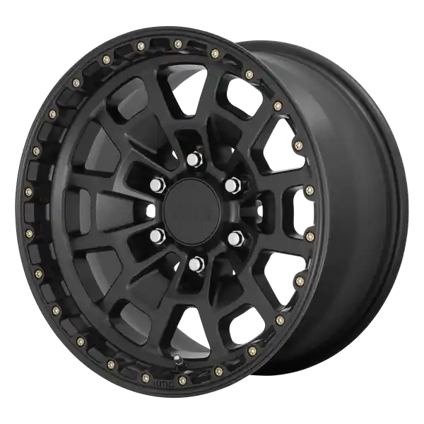 KMC Wheels Km718 Summit 16x8 6x139.7 0 106.1 Satin Black Quantité Limitée