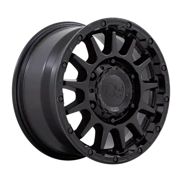 Black Rhino Sequoia 16x8 6x139.7 38 106.1 Matte Black Offre Spéciale