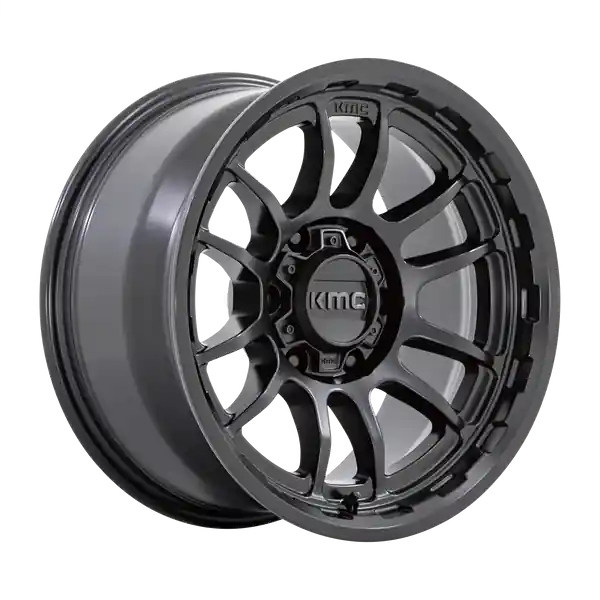 KMC Wheels Km727 Wrath 17x8.5 6x135 0 87.1 Satin Black Populaire