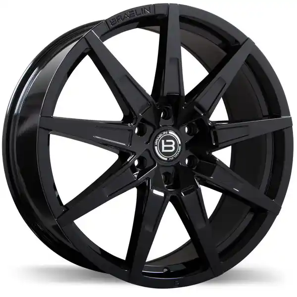 Achat Immédiat Braelin BR15 22x9.0 6x139.7mm +50 106.1 Gloss Black
