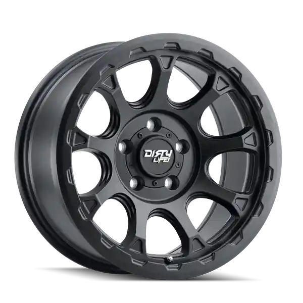 Dirty Life Drifter 9307 17x8.5 6x139.7 -6 87.1 Matte Black Offre Du Jour