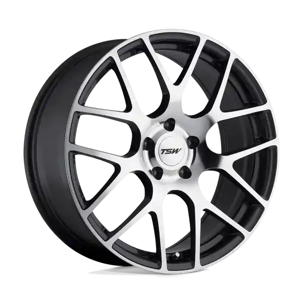 Produit De Marque TSW Nurburgring 21x10.5 5x114.3 50 76.1 Gunmetal W/ Mirror Cut Face