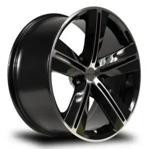 Haute Qualité RTX Sms 17x7.5 5x114.3 40 73.1 Black Machined