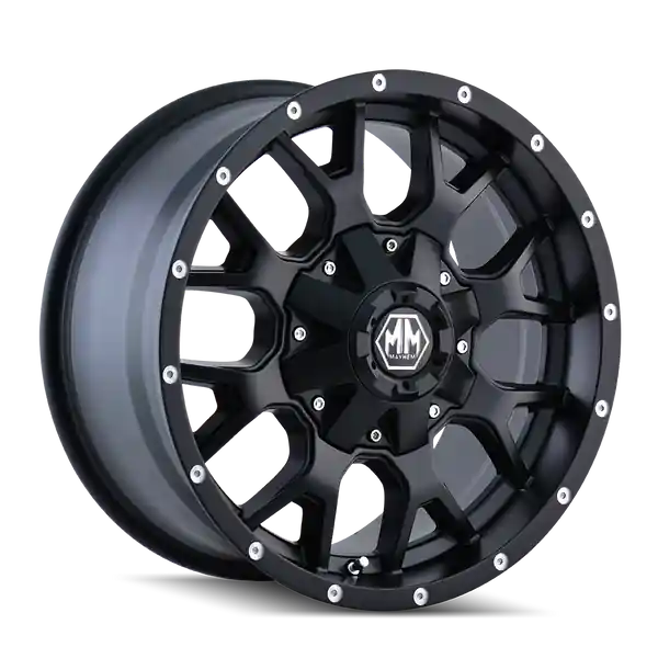 Usine Directe Mayhem Warrior 8015 17x9 6x114.3 6x139.7 18 78.3 Matte Black