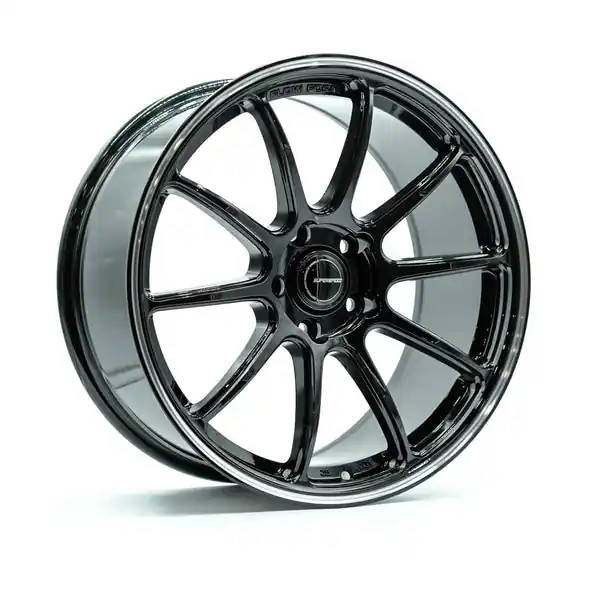 Bon Plan Superspeed Flow Form Rf03rr 18x8.5 5x112 45 57.1 Black Machining