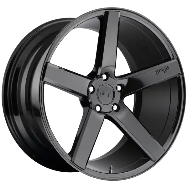 Achat Immédiat Niche 1pc M188 Milan 22x10 5x127 35 71.5 Gloss Black
