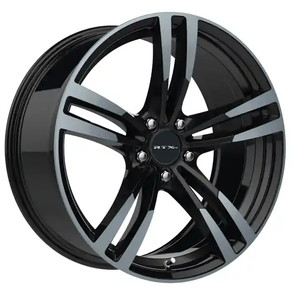 RTX Graz 19x8.5 5x120 35 72.6 Black Machined Grey Jusqu’à Épuisement Des Stocks