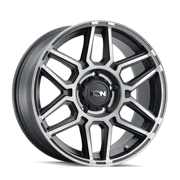 Ion Type 146 17x9 5x127 0 78.1 Matte Black Machined With Dark Promotion