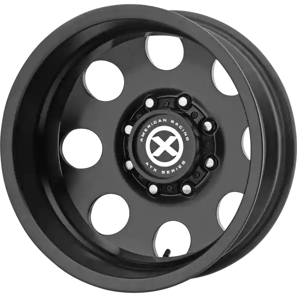 Nouveauté Atx Series Ax204 Baja Dually 16x6 8x170 -134 125.1 Satin Black - Rear