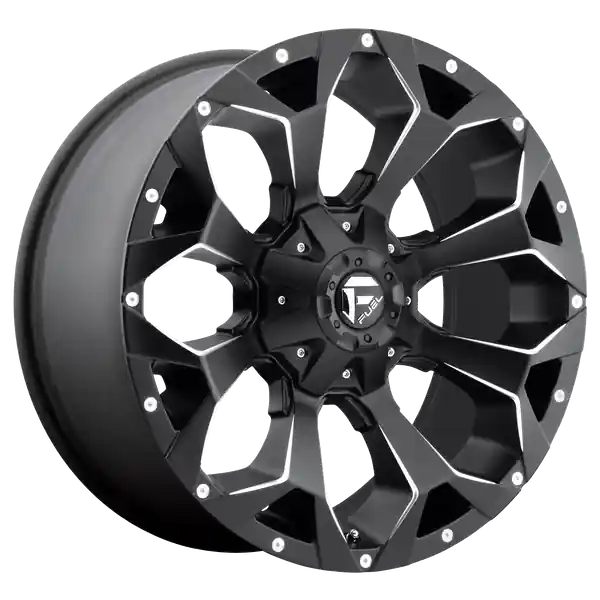 Offre Limitée FUEL OFF-ROAD D546 ASSAULT 22X12 8X170 -44 125.1 MATTE BLACK MILLED