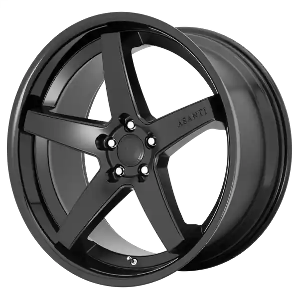 Asanti Wheels Black Label Abl31 Regal 20x10.5 5x114.3 38 72.56 Satin Black Gloss Black Lip Petit Prix