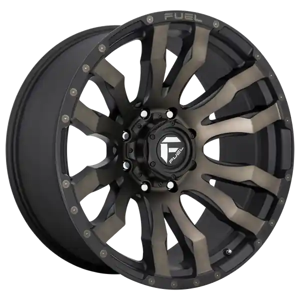 Gros Lot FUEL OFF-ROAD D674 BLITZ 20X9 8X170 1 125.1 MATTE BLACK DOUBLE DARK TINT