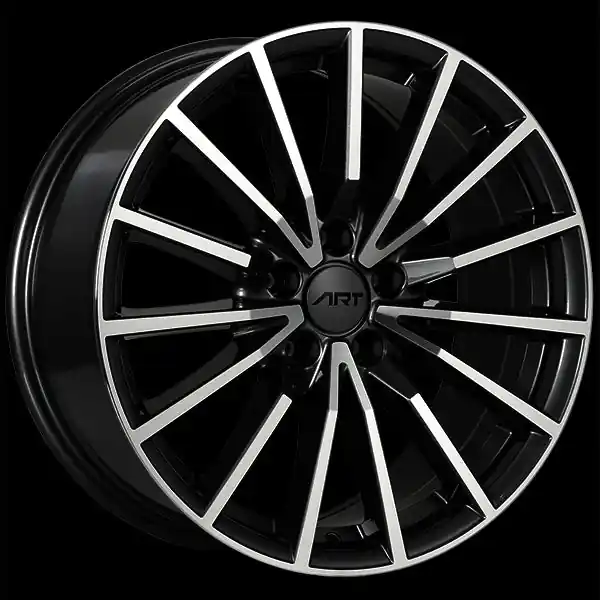 Top Qualité ART Replica 128 18x8.0 5x112 40 57.1mm Gloss Black - Machined Face