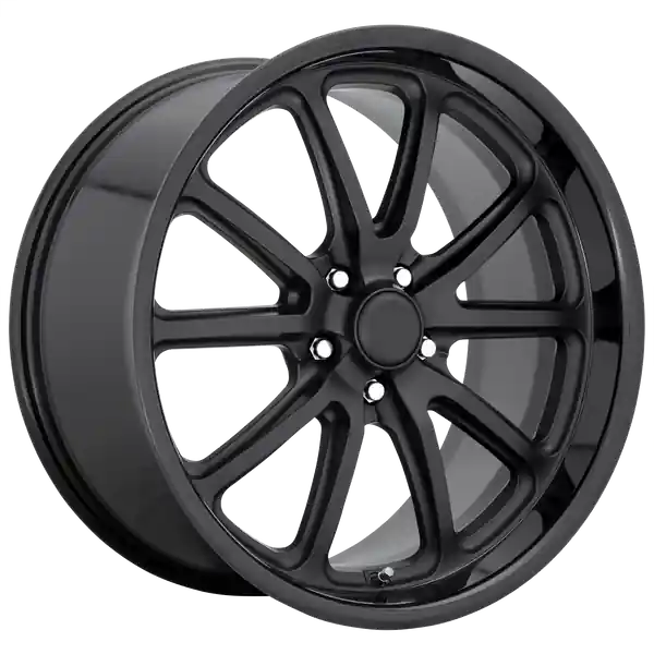 Certifié Us Mag 1pc U123 Rambler 20x8 5x127 1 78.1 Gloss Black Matte Black