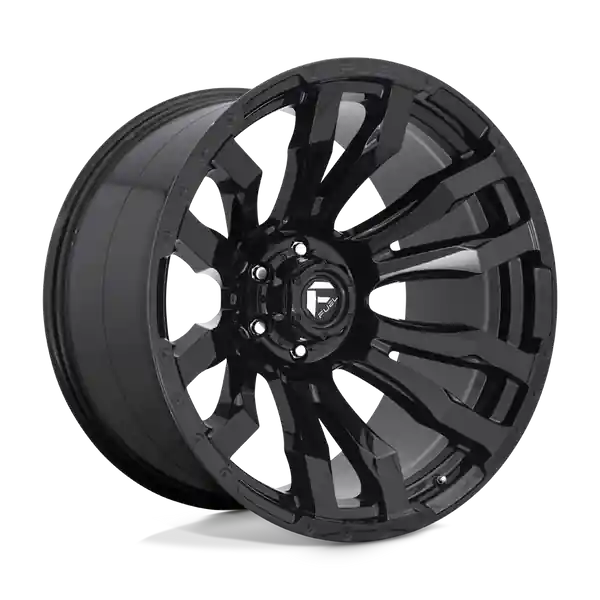 Fuel 1PC D675 Blitz 20x9 5x150 20 110.1 Gloss Black Authentique