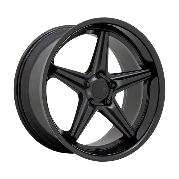 Haute Qualité TSW LAUNCH 19X9.5 5X112 40 66.56 MATTE BLACK WITH GLOSS BLACK LIP