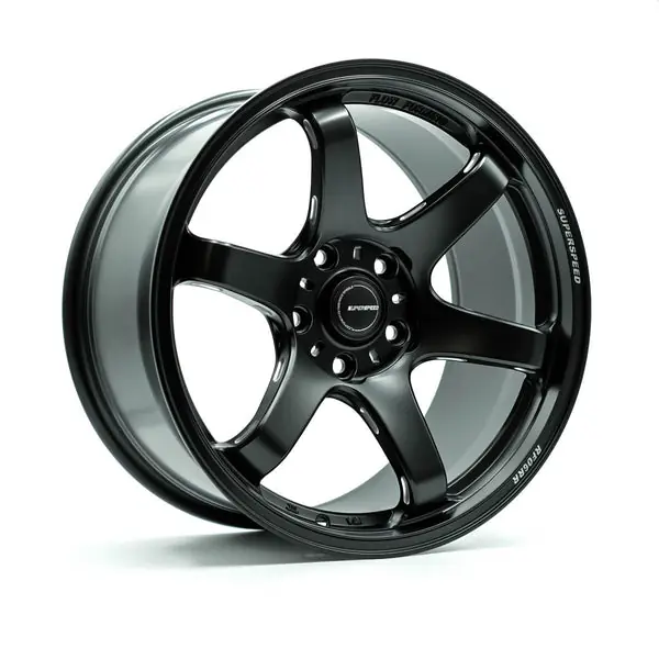 Superspeed Flow Form Rf06rr 18x10.5 5x114.3 22 73.1 Matt Black Fait Main