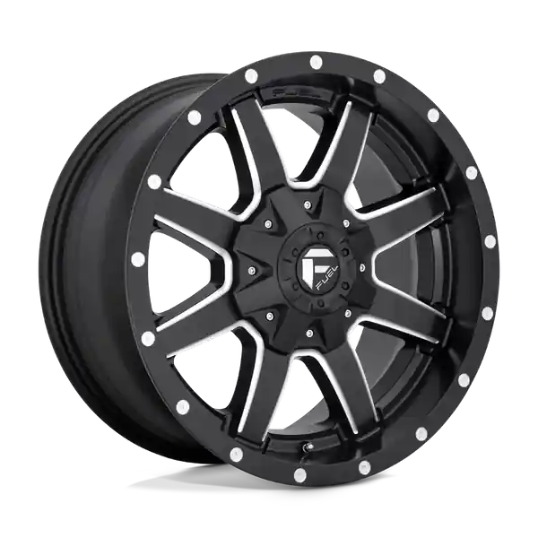 Fuel Off-Road D538 Maverick 18x9 6x135 / 6x139.7 13 106.1 Matte Black Milled Fait Main