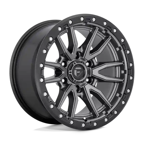 Promotion Fuel Off-Road D680 Rebel 22x9 6x135 20 87.1 Matte Gun Metal Black Bead Ring