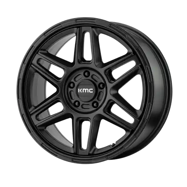 KMC Wheels Km716 Nomad 18x8 5x114.3 38 72.56 Satin Black Offre Spéciale