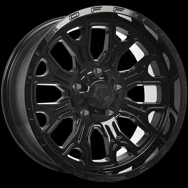 Top Qualité TIS Wheels 560 20x10.0 5x139.7 / 5x150 -19 110.1mm Gloss Black
