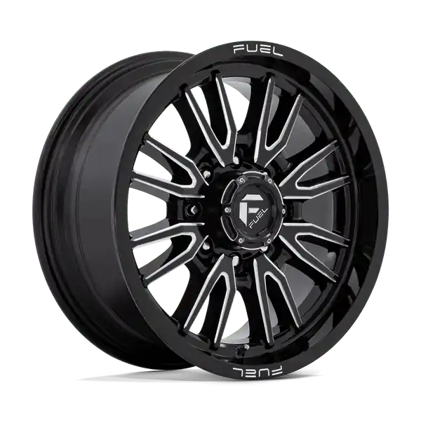 Meilleure Qualité Fuel Off-Road D761 Clash 20x9 8x170 20 125.1 Gloss Black Milled