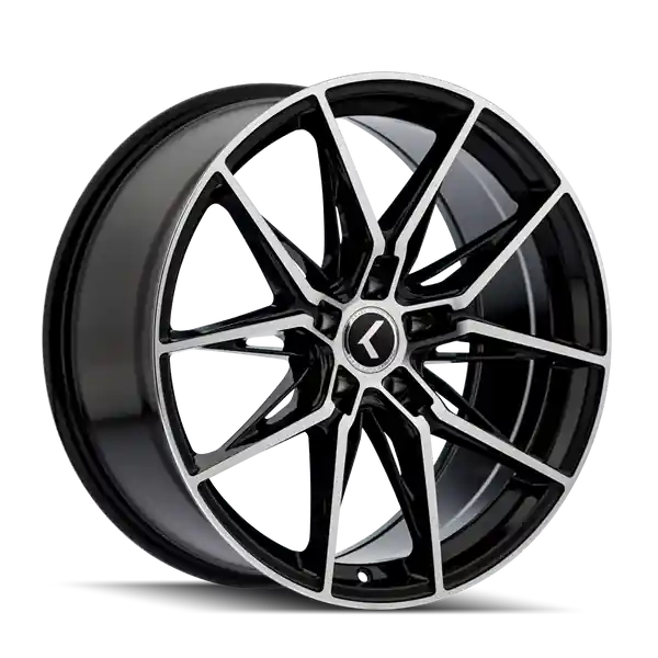Kraze Evolve Kr196 20x9 5x120 35 72.56 Gloss Black Machined Promotion