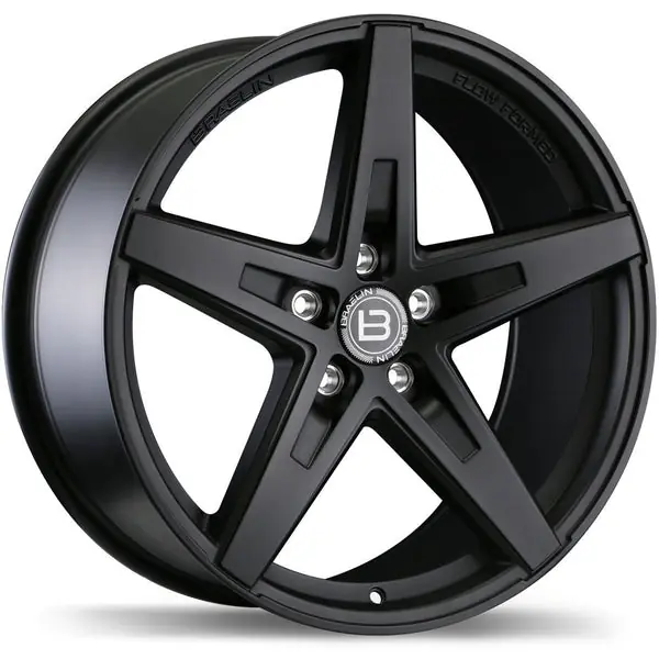 Braelin BR08 20x8.5 5x128mm +35 75.1 Matte Black Premium